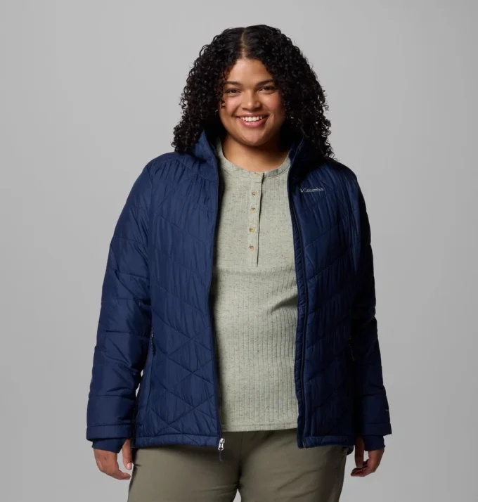 Women Heavenly™ Hooded Jacket – Plus Size Women Heavenly™ Hooded Jacket – Plus Size
