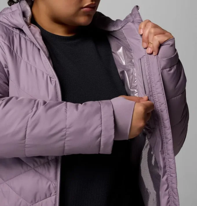 Women Heavenly™ Long Hooded Jacket – Plus Size Women Heavenly™ Long Hooded Jacket – Plus Size