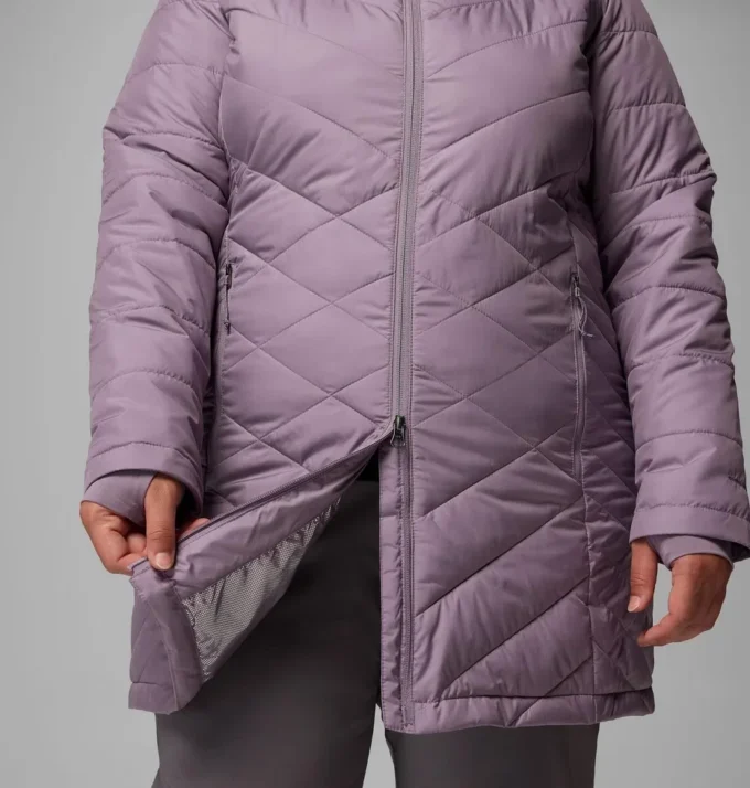 Women Heavenly™ Long Hooded Jacket – Plus Size Women Heavenly™ Long Hooded Jacket – Plus Size
