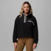 Women Helvetia™ II Cropped Half Snap Fleece Pullover