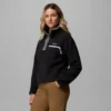 Women Helvetia™ II Cropped Half Snap Fleece Pullover