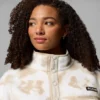 Women Helvetia™ II Printed Cropped Half Snap Fleece Pullover Women Helvetia™ II Printed Cropped Half Snap Fleece Pullover
