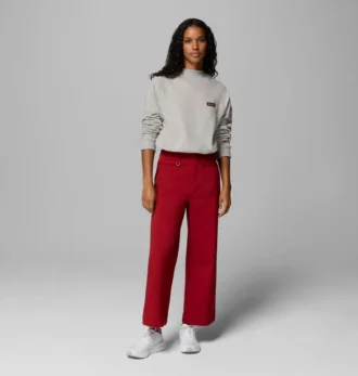 Women High Cascades™ Crop French Terry Long Sleeve Shirt