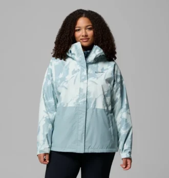 Women Hikebound™ Printed Jacket – Plus Size