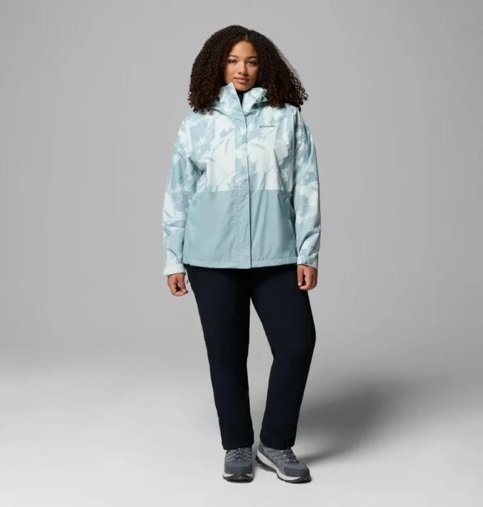 Women Hikebound™ Printed Jacket – Plus Size Women Hikebound™ Printed Jacket – Plus Size