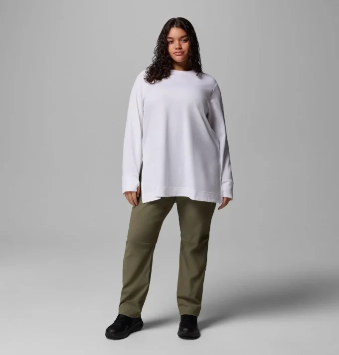 Women Holly Hideaway™ Waffle Tunic – Plus Size