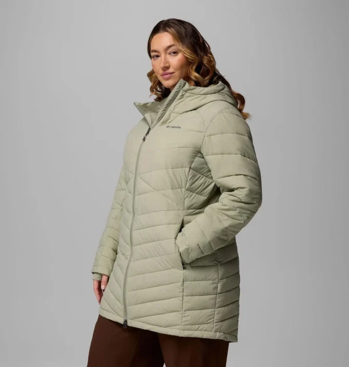 Women Joy Peak™ II Mid Hooded Jacket – Plus Size