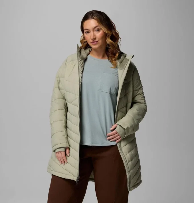 Women Joy Peak™ II Mid Hooded Jacket – Plus Size