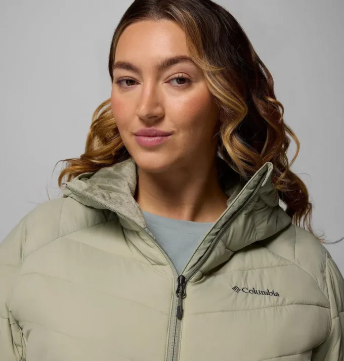 Women Joy Peak™ II Mid Hooded Jacket – Plus Size