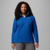 Women Lake Aloha™ Half Zip Fleece Pullover – Plus Size