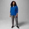 Women Lake Aloha™ Half Zip Fleece Pullover – Plus Size