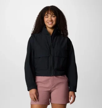 Women Paracutie™ Cropped Cargo Windbreaker Women Paracutie™ Cropped Cargo Windbreaker