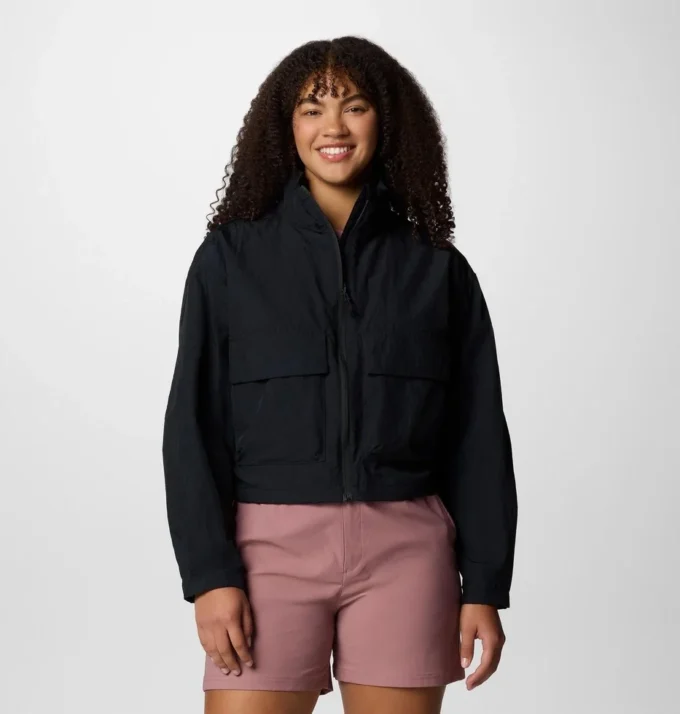 Women Paracutie™ Cropped Cargo Windbreaker