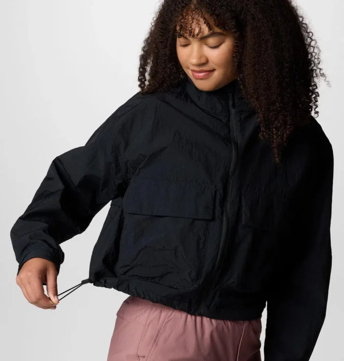 Women Paracutie™ Cropped Cargo Windbreaker