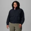 Women Paracutie™ Cropped Cargo Windbreaker – Plus Size Women Paracutie™ Cropped Cargo Windbreaker – Plus Size