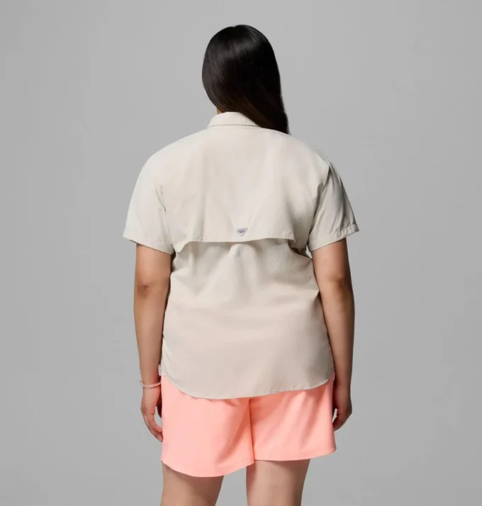 Women PFG Bahama™ Short Sleeve Shirt – Plus Size