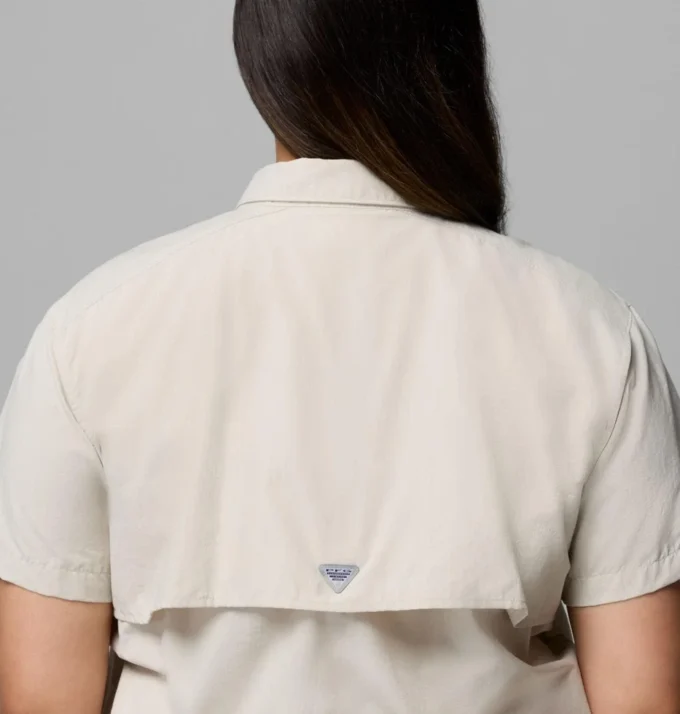 Women PFG Bahama™ Short Sleeve Shirt – Plus Size