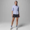 Women PFG Castback™ Woven Long Sleeve Shirt Women PFG Castback™ Woven Long Sleeve Shirt
