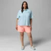 Women PFG Castback™ Woven Short Sleeve – Plus Size Women PFG Castback™ Woven Short Sleeve – Plus Size