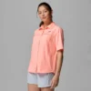 Women PFG Castback™ Woven Short Sleeve Shirt Women PFG Castback™ Woven Short Sleeve Shirt