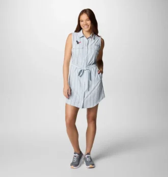 Women PFG Sun Drifter™ Woven Dress II – Houston Texans Women PFG Sun Drifter™ Woven Dress II – Houston Texans