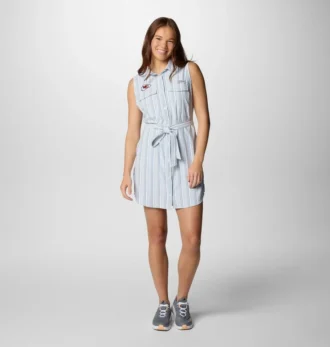 Women PFG Sun Drifter™ Woven Dress II – Kansas City Chiefs Women PFG Sun Drifter™ Woven Dress II – Kansas City Chiefs
