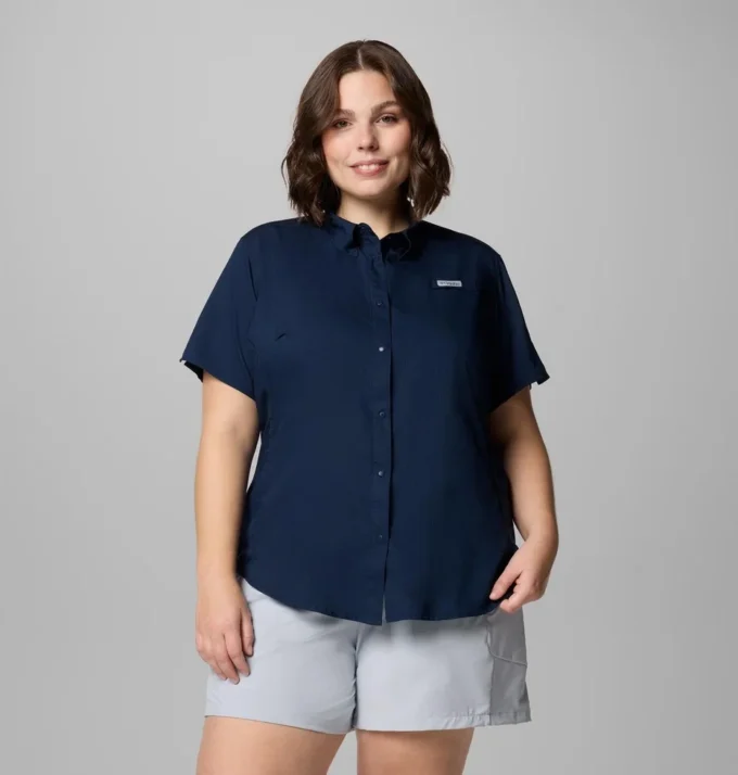 Women PFG Tamiami™ II Short Sleeve Shirt – Plus Size Women PFG Tamiami™ II Short Sleeve Shirt – Plus Size