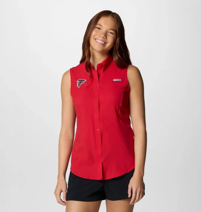 Women PFG Tamiami™ Sleeveless Shirt – Atlanta Falcons