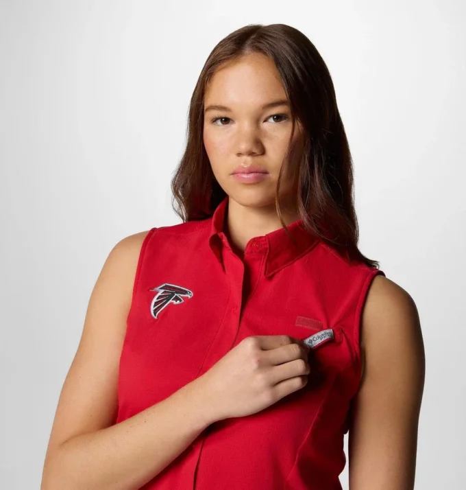 Women PFG Tamiami™ Sleeveless Shirt – Atlanta Falcons
