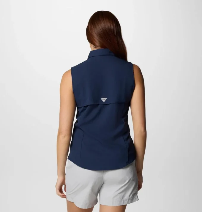 Women PFG Tamiami™ Sleeveless Shirt – New England Patriots Women PFG Tamiami™ Sleeveless Shirt – New England Patriots