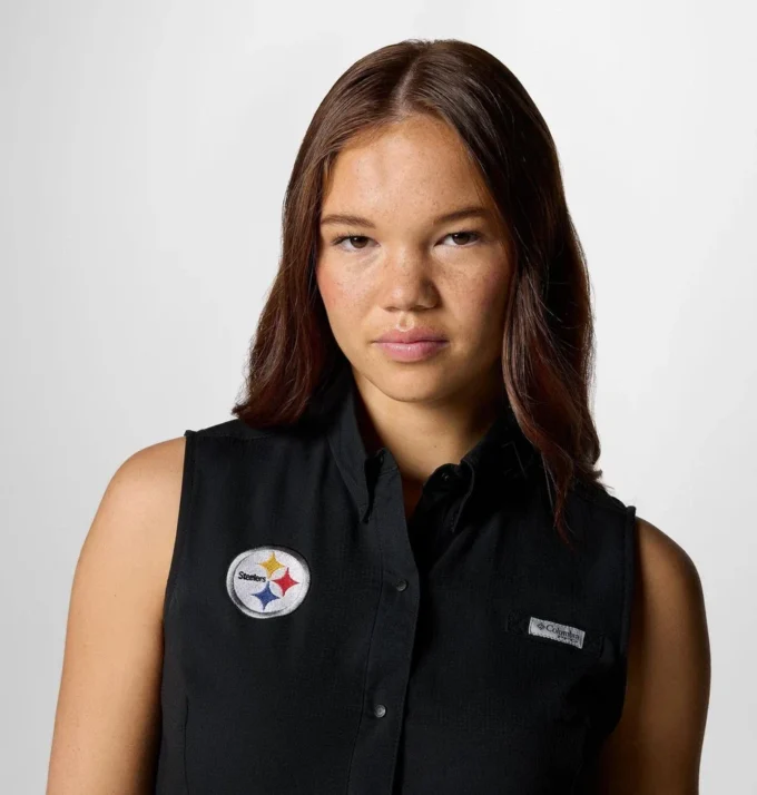 Women PFG Tamiami™ Sleeveless Shirt – Pittsburgh Steelers Women PFG Tamiami™ Sleeveless Shirt – Pittsburgh Steelers