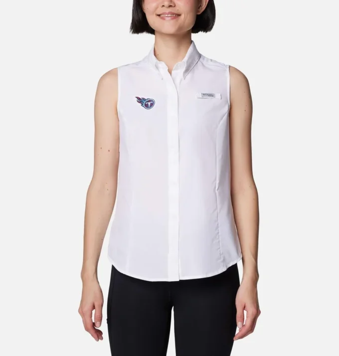 Women PFG Tamiami™ Sleeveless Shirt – Tennessee Titans