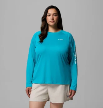 Women PFG Tidal Tee™ II Long Sleeve Shirt – Plus Size