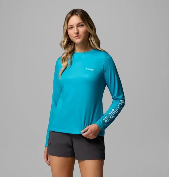 Women PFG Tidal Tee™ Original Chill Long Sleeve Shirt Women PFG Tidal Tee™ Original Chill Long Sleeve Shirt