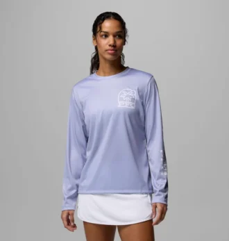 Women PFG Tidal Tee™ Palm Waves Long Sleeve Shirt