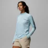 Women PFG Tidal Tee™ Quarter Zip Long Sleeve Shirt Women PFG Tidal Tee™ Quarter Zip Long Sleeve Shirt