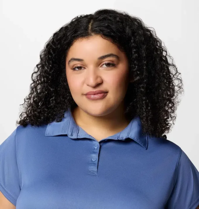 Women PFG Tidal Tee™ Short Sleeve Polo – Plus Size
