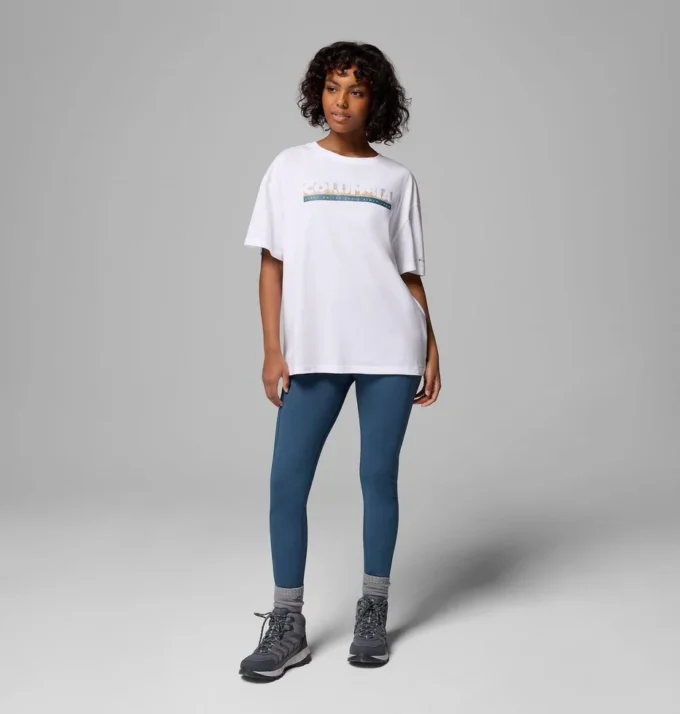 Women Rolling Bend™ Graphic Oversized T-Shirt