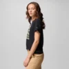 Women Ruby Springs™ Graphic Fitted Short Sleeve Shirt