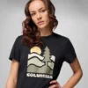 Women Ruby Springs™ Graphic Fitted Short Sleeve Shirt