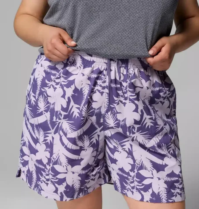 Women Sandy River™ Printed Shorts III – Plus Size