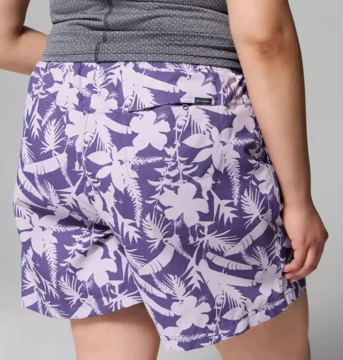 Women Sandy River™ Printed Shorts III – Plus Size