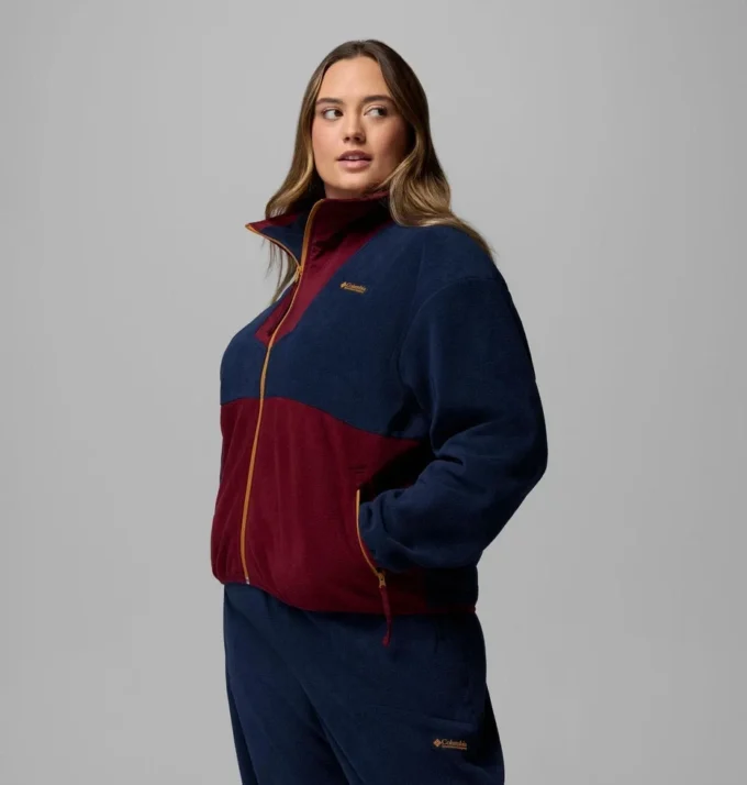 Women Sequoia Grove™ Full Zip Fleece – Plus Size