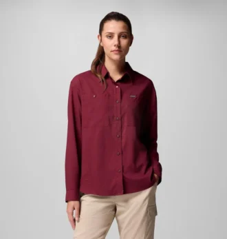 women silver ridge utility long sleeve shirt 1 330x347 - Women Silver Ridge&trade; Utility Long Sleeve Shirt