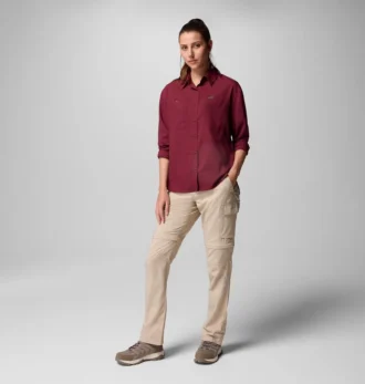 women silver ridge utility long sleeve shirt 2 330x347 - Women Silver Ridge&trade; Utility Long Sleeve Shirt