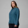 Women Silver Ridge™ Utility Long Sleeve Shirt – Plus Size