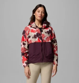 Women Spire Valley™ Printed Windbreaker Women Spire Valley™ Printed Windbreaker
