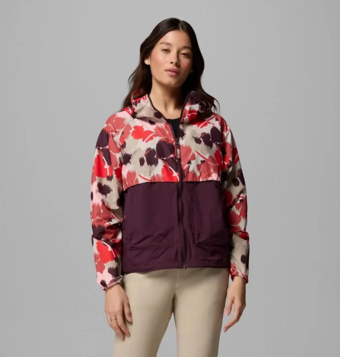 Women Spire Valley™ Printed Windbreaker Women Spire Valley™ Printed Windbreaker