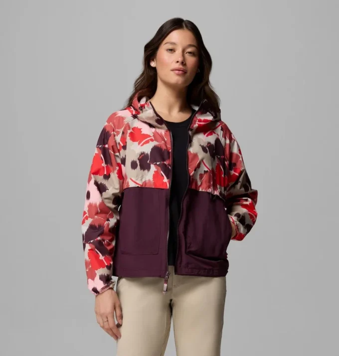 Women Spire Valley™ Printed Windbreaker Women Spire Valley™ Printed Windbreaker