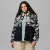 Women Spire Valley™ Printed Windbreaker – Plus Size Women Spire Valley™ Printed Windbreaker – Plus Size